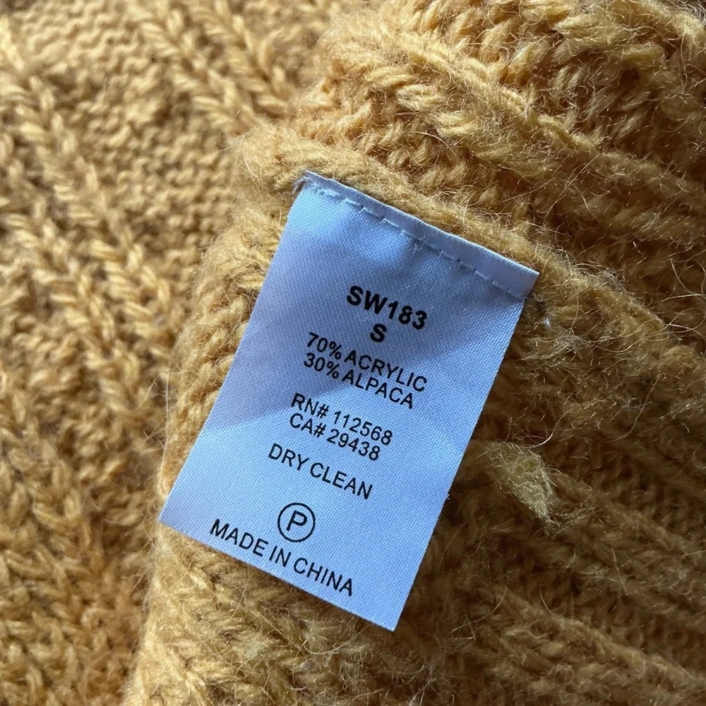 Sweet By Miss Me Alpaca Blend‎ Button Down Cardigan Granny Core